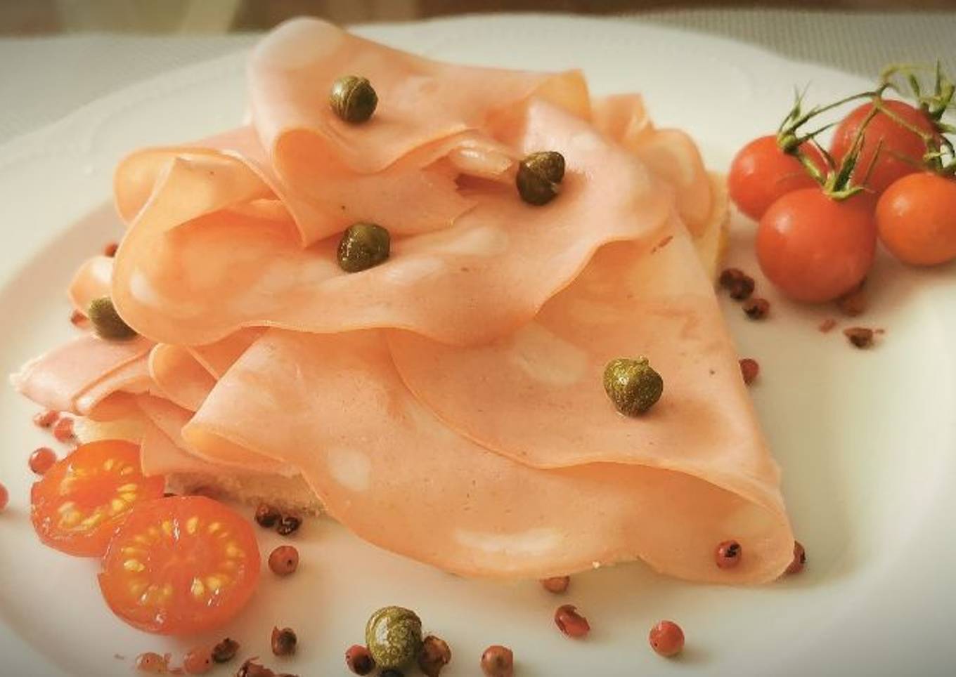 Tapa de Mortadela de Bolonia