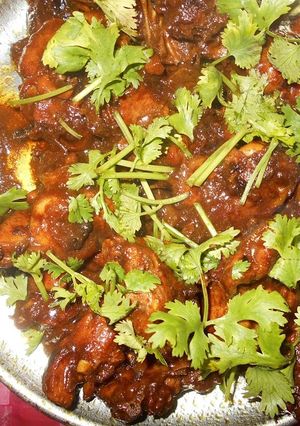 A picture of Chilli chicken.
