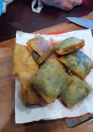 Foto resep Martabak bayam