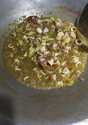 Foto resep Cumi sambal hijau