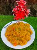 One Pot Cooking (Vegetables Daliya Pulao)
