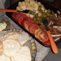 Una foto de Picada rápida para una noche de calor