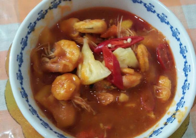 Bagaimana memasak Udang Saus Nanas Cettar yang nikmat