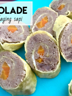 Foto resep Rolade Daging Sapi No MSG & Penyedap