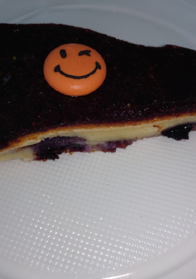 Una foto de Tarta de arándanos