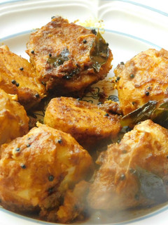 சேப்பங்கிழங்கு சாப்ஸ் ரோஸ்ட் (chops roast) செய்முறை முக்கிய புகைப்படம்