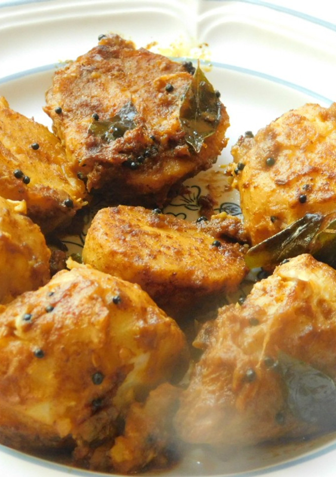 சேப்பங்கிழங்கு சாப்ஸ் ரோஸ்ட் (chops roast) செய்முறை முக்கிய புகைப்படம்