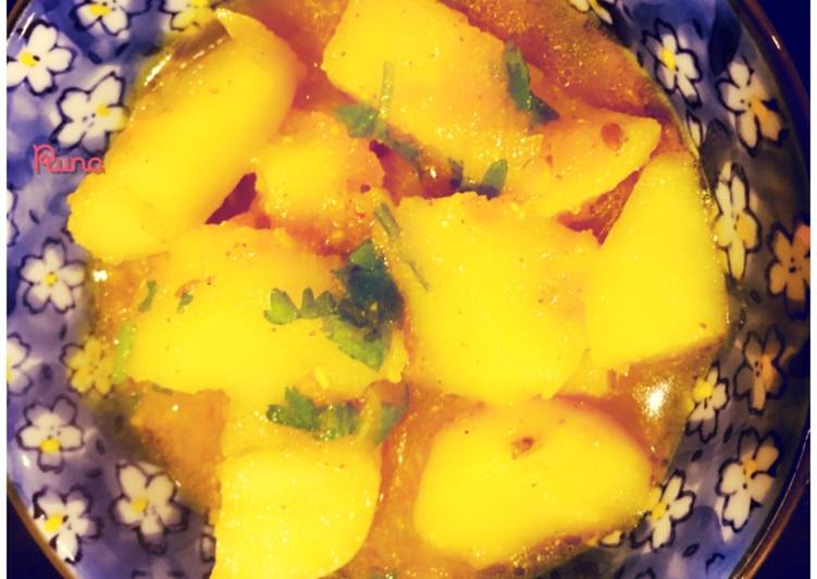 Steps to Make Award-winning Sweet potato curry