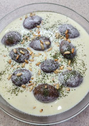 صورة لوصفة كبة باللبن