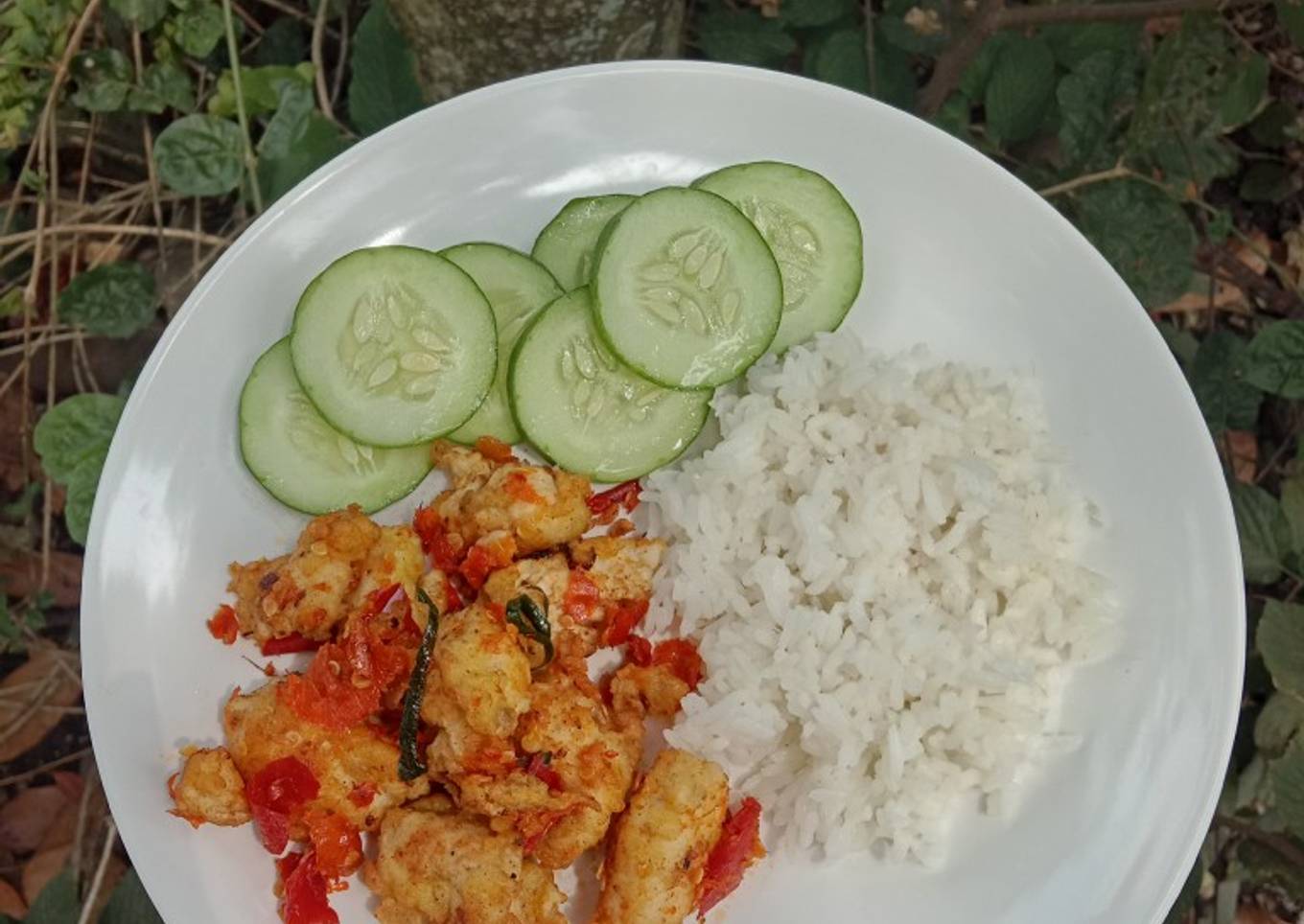 Ayam Crispy Sambal Bawang