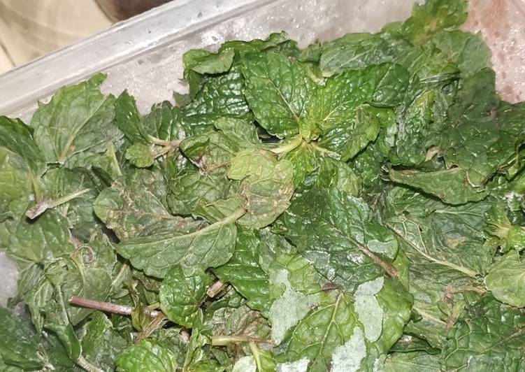 Resep Tips Menyimpan Daun Mint yang Bisa Manjain Lidah