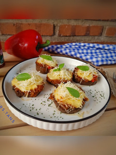 Foto resep Terong Pizza Mini 🍆🍕