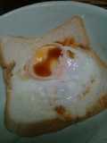 ขนมปังหน้าไข่(ไมโครเวฟ)