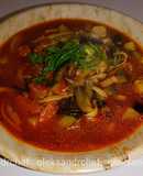 Лагман з сушеними грибами🍄 та спаржею /Lagman with dried mushrooms and asparagus