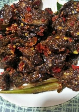 Foto resep Paru pedas