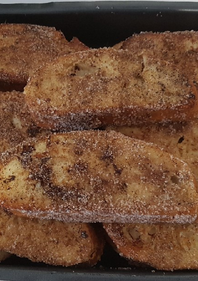 Una foto de Torrijas caseras de pan y leche