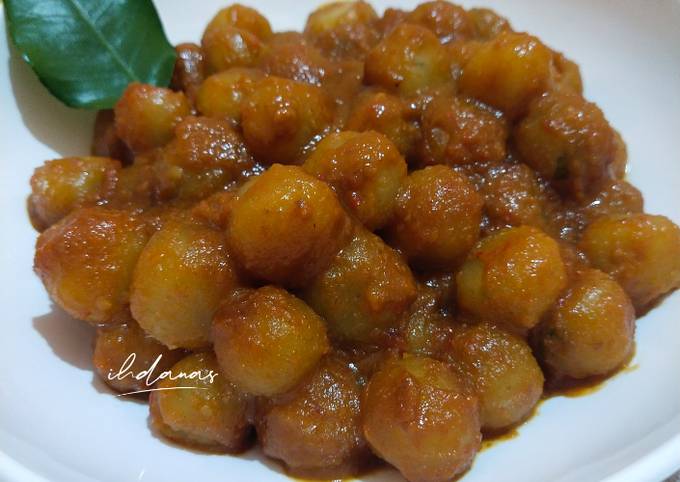 Resep: Cilok Bumbu Kacang Sedaaappp Menu Enak