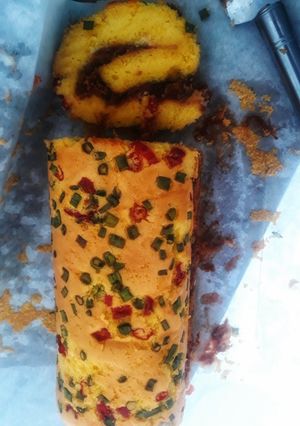 Foto resep Bolu gulung abon sederhana