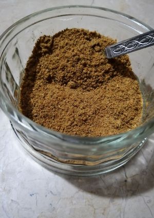 A picture of Home-Made Chaat Masala.