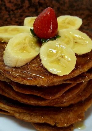 Foto principal de Pancakes ó tortitas de plátano