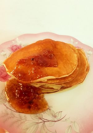 عکسی از دستور پنکیک