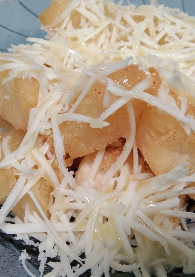 Foto resep Singkong Goreng Keju