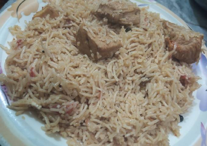 Simple chicken pulao