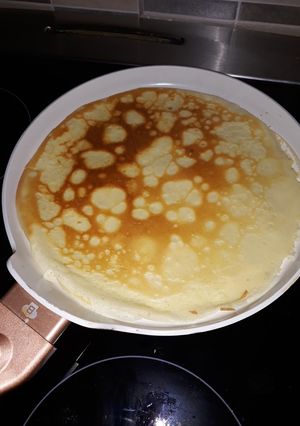 Tejes palacsinta recept fotója