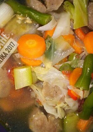 Foto resep Sop Baso Hangat JAHE