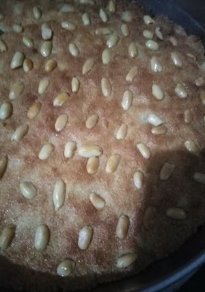 صورة لوصفة بسبوسة
