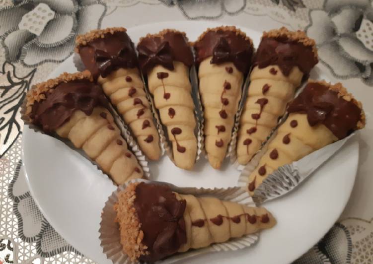 Les cornets au gout Ferrero rocher