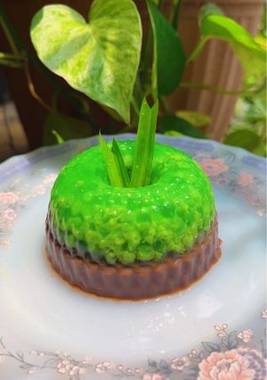Foto resep Puding lumut cokelat