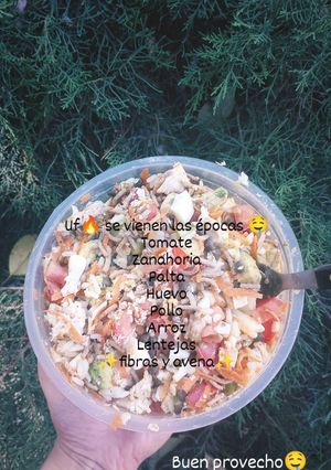 Una foto de Ensalada con palta