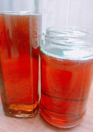 Hình của món Nước đường bánh nướng.