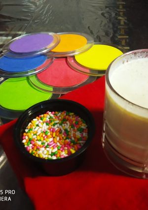 A picture of Kesariya Milk.