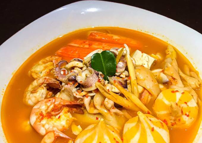 Resep Tom Yum Seafood oleh Anis Hanan Azzah - Cookpad