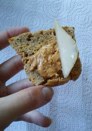 Una foto de Tostadas de almendras🦋