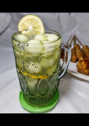 Foto resep Es Melon Lemon Binahong