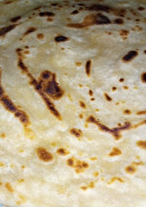 A picture of Karak Lacha Paratha.