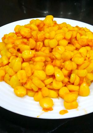 A picture of Masala Sweet Corn.