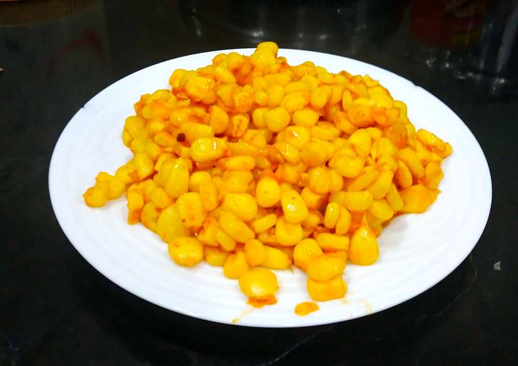 Masala Sweet Corn