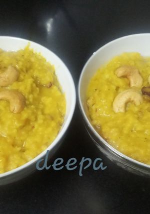 A picture of Ven pongal.