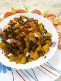 Aloo mooli ki sabji