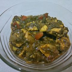 Palak Paneer A picture of Palak Paneer.