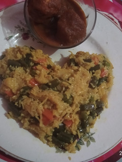 ভেজিটেবল পোলাও(Vegetable Pulao recipe in bengali) রেসিপির প্রধান ছবি