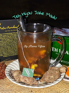 Foto resep Teh Hijau Jahe Madu