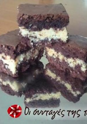 Φωτογραφία της συνταγής Brownies με ινδοκάρυδο και καρύδια