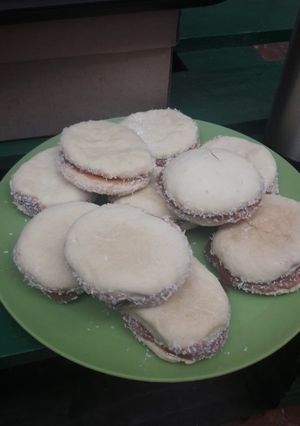 Una foto de Alfajores de almidón