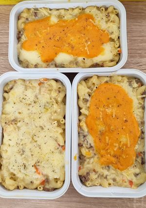 Foto resep Macaroni Schotel with Saus Mentai ala-ala