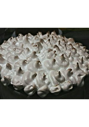Una foto de Merengue suizo al microondas ♡